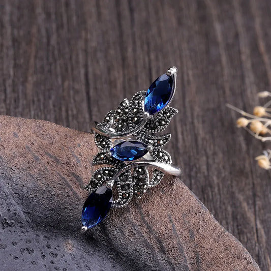 Bague femme en zircon.