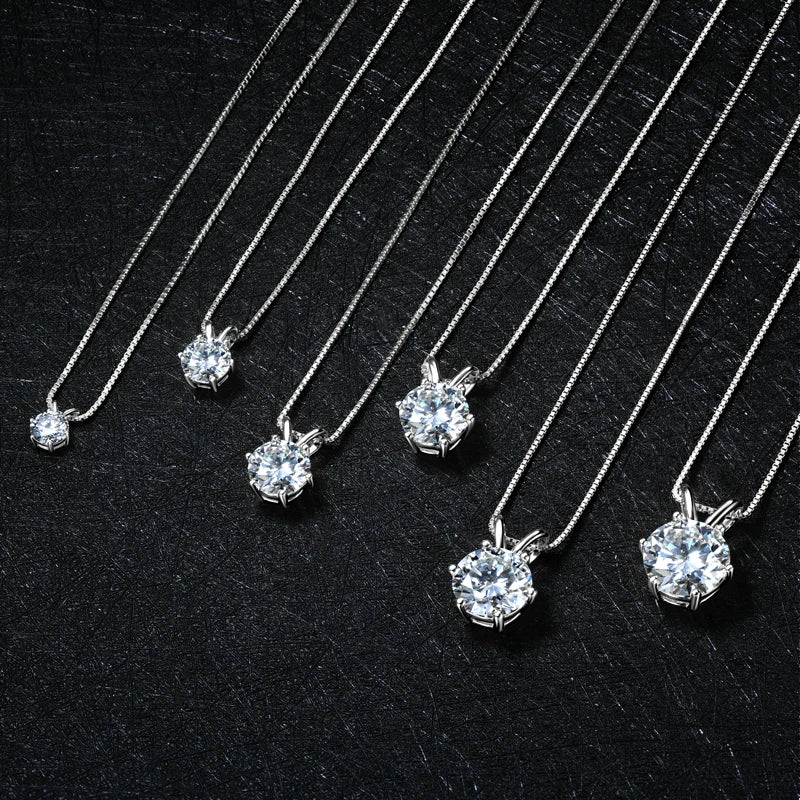 RAPRGOLD collier femme en moissanite.