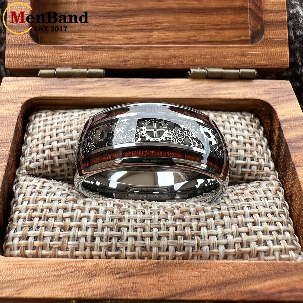 Bague pour homme de luxe.